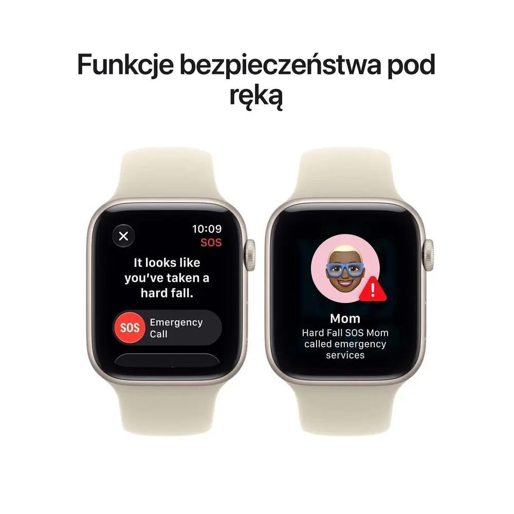 Montre connectée Apple SE 3 Aluminium Starlight 4/8