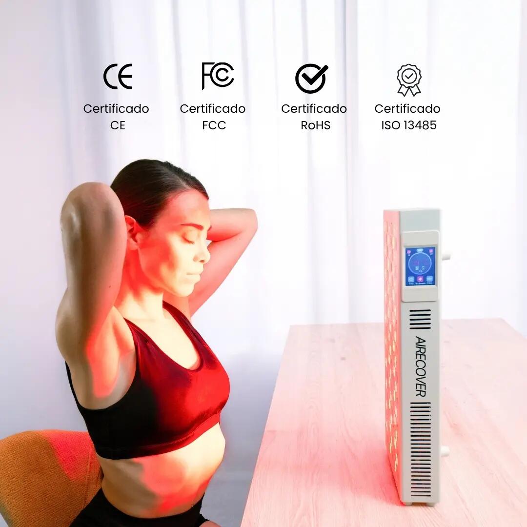Air Glow 500 – Panel de Terapia de Luz Roja e Infrarroja, 100 LED 3/7