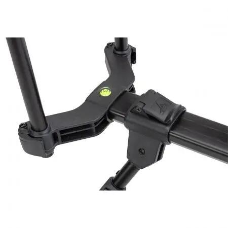 Angel-Rod-Pod - 4-Bein - verstellbar - Blaxx Pro - Schwarz 3/4