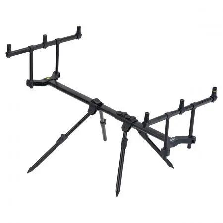 Angel-Rod-Pod - 4-Bein - verstellbar - Blaxx Pro - Schwarz 2/4