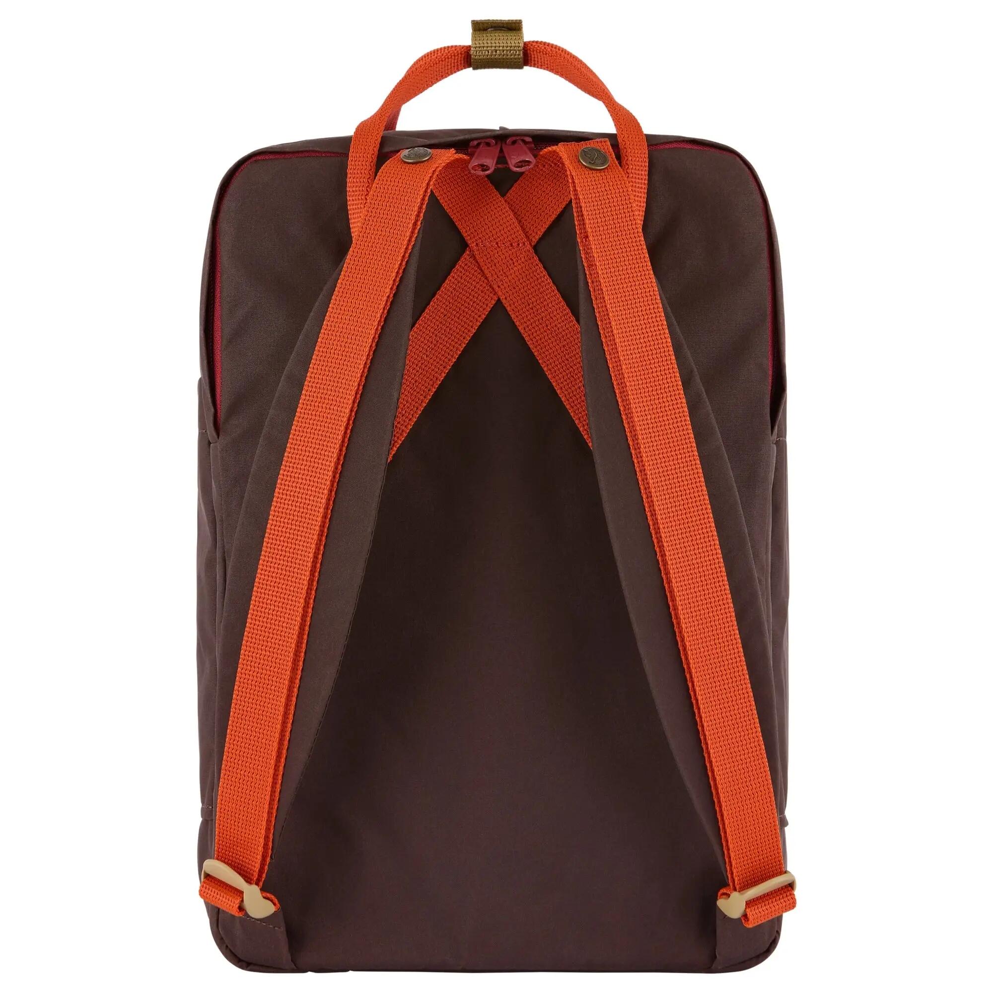 Plecak miejski Fjallraven Kanken Koncept Laptop 15" - black oak/rowan red 3/3