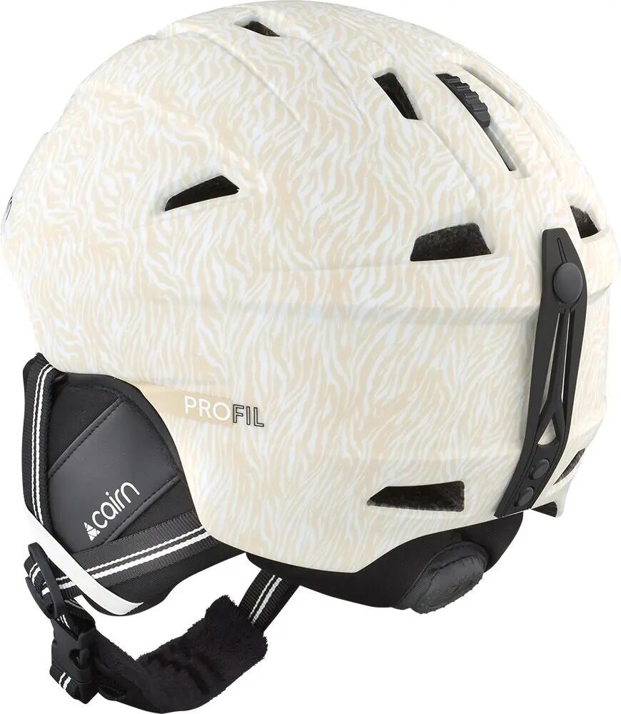 Casco da sci - Adulto - In-Mold, Wheel Fit - Cairn Profil - Grigio bianco 2/3