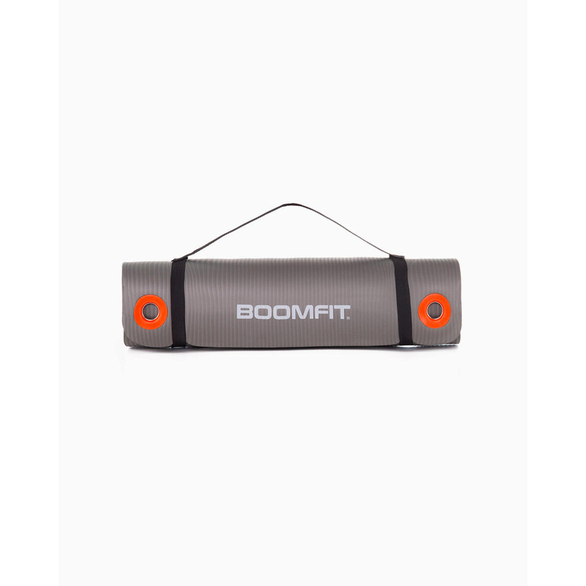 BOOMFIT Tapete de Pilates NBR 1,5cm Cinzento - BOOMFIT