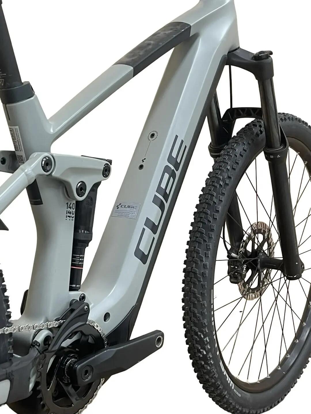 Refurbished - E-Mountainbike Cube Stereo Hybrid 140 HPC Pro 750 - Zeer goed 11/14