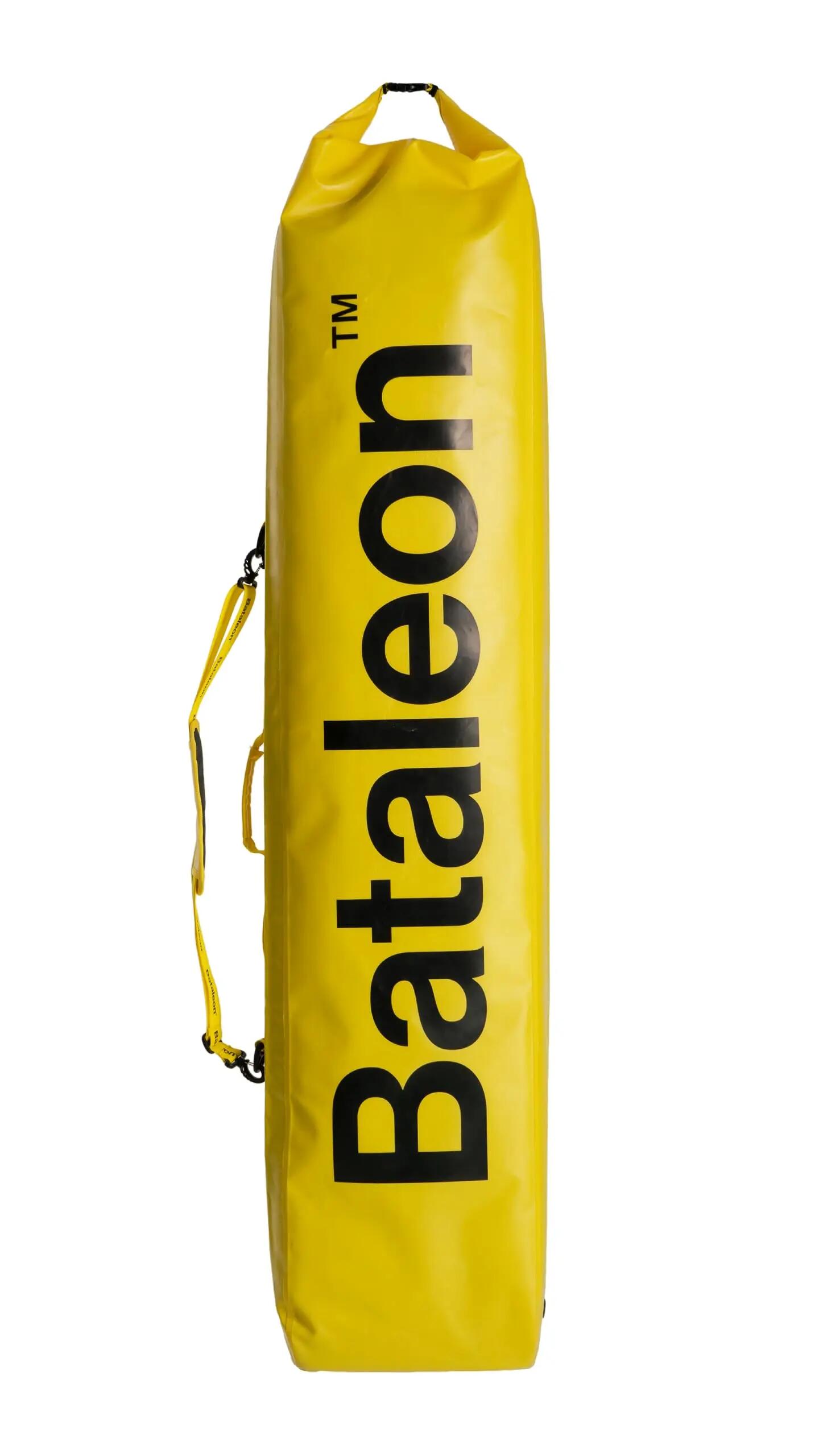 Snowboardtas - Snowboarden - Getaway Rollup - Geel 2/4