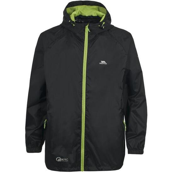 Veste Imperméable QIKPAC Adulte (Noir)