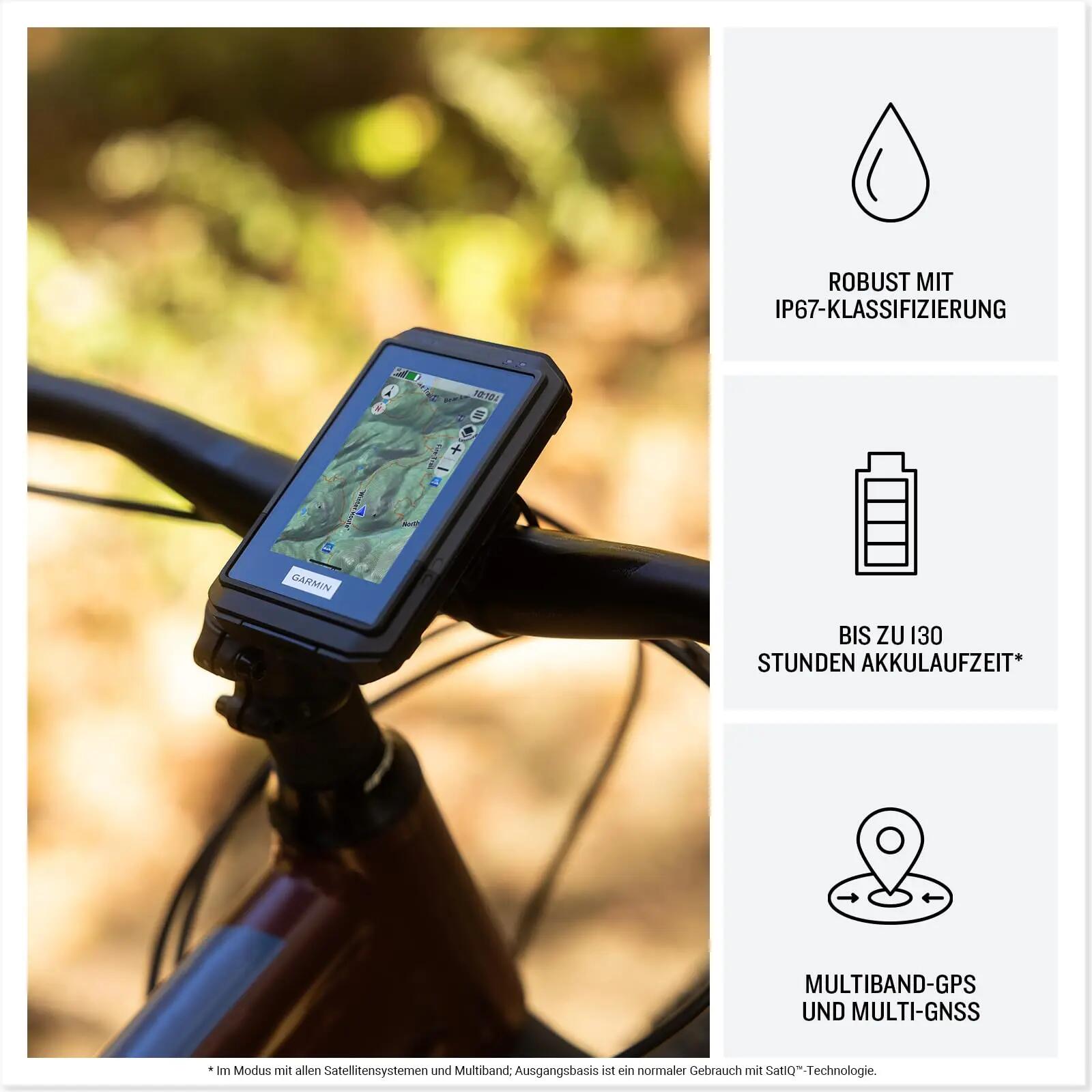 GPS portable - Outdoor - eTrex Touch - écran tactile, IP67 - noir 3/4