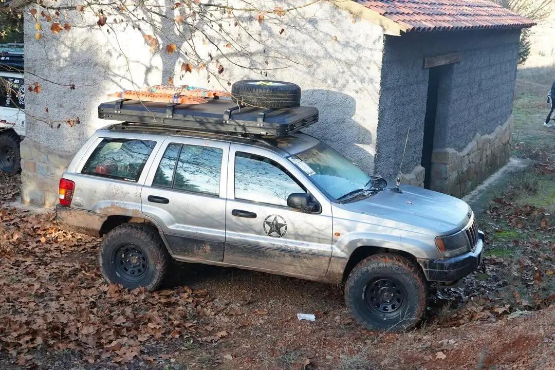 Camping Barras Portaequipajes para Tienda de Techo Regulables 45 kg - Pack 2 5/5