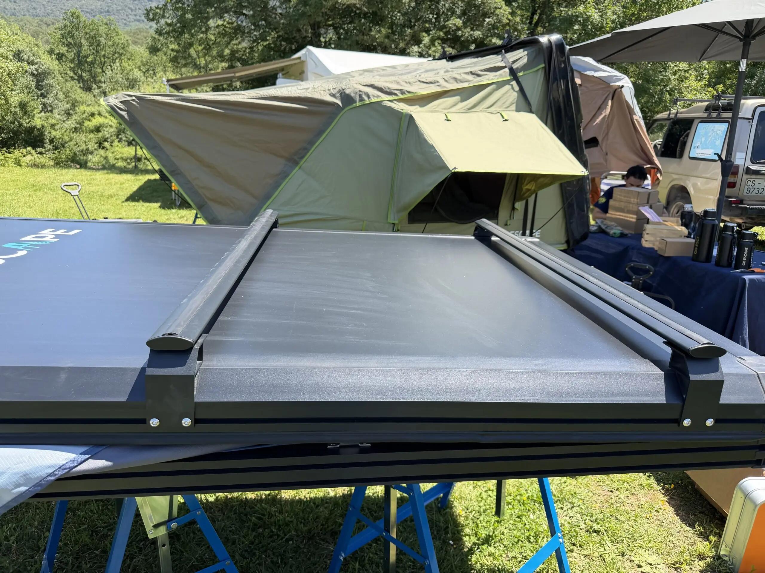 Camping Barras Portaequipajes para Tienda de Techo Regulables 45 kg - Pack 2 3/5
