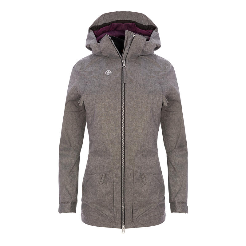 Izas Parka impermeable, para ciudad y senderismo, para mujer JAVA