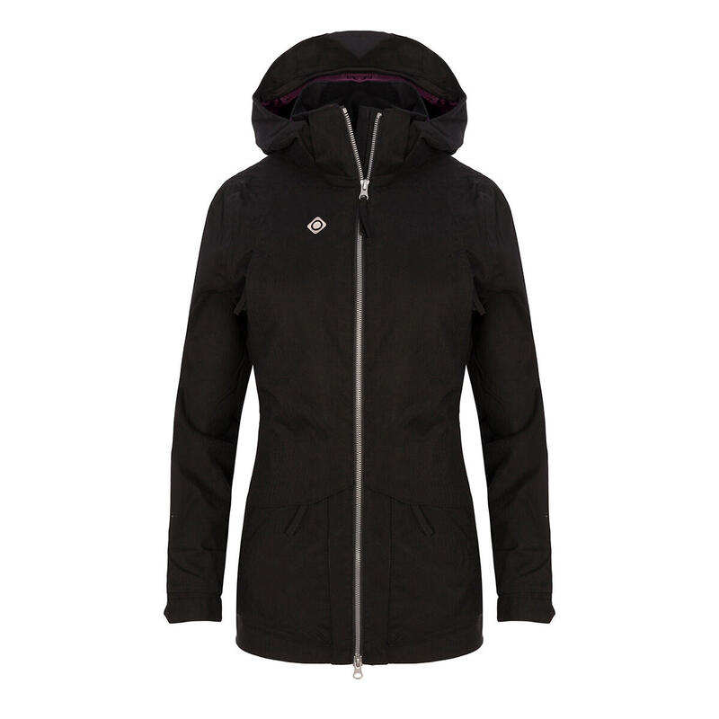 Izas Parka impermeable, para ciudad y senderismo, para mujer JAVA