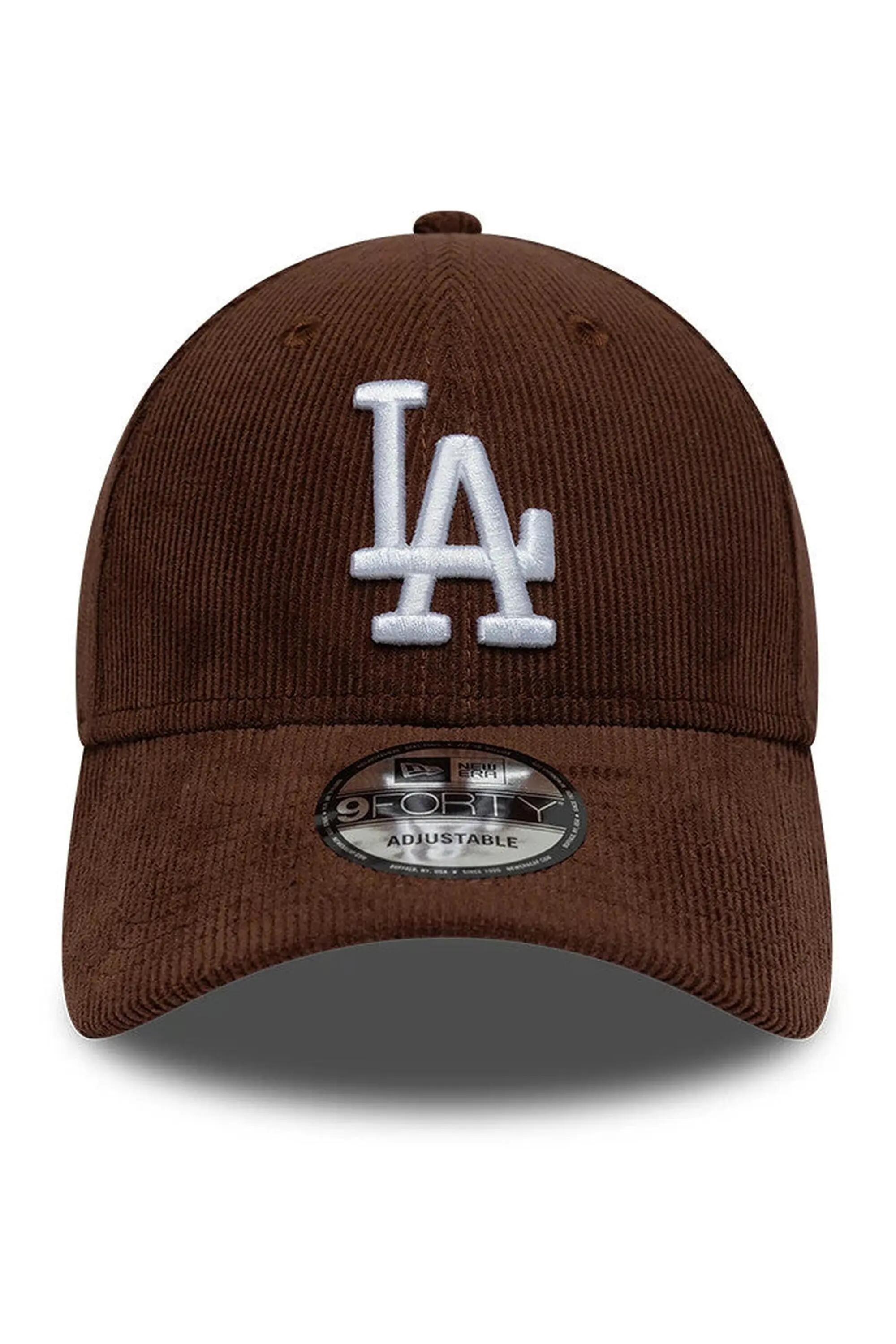 New Era 9FORTY Cap LA Entry Cord brown 2/5