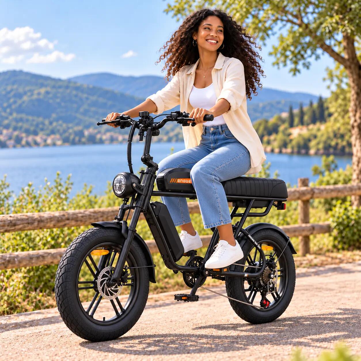 M1 2BAT Stadtrad Fatbike 1370 Wh 5/7