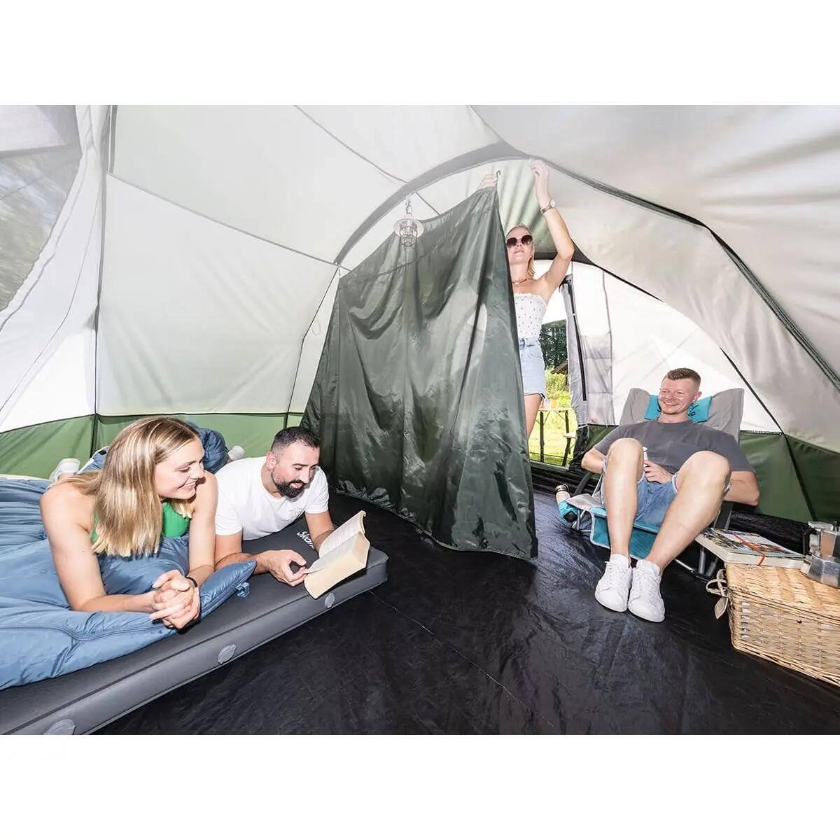 Gebraucht -Tunnelzelt - Indal 5 - Moskitonetze - Fest eingenähter boden 9/17
