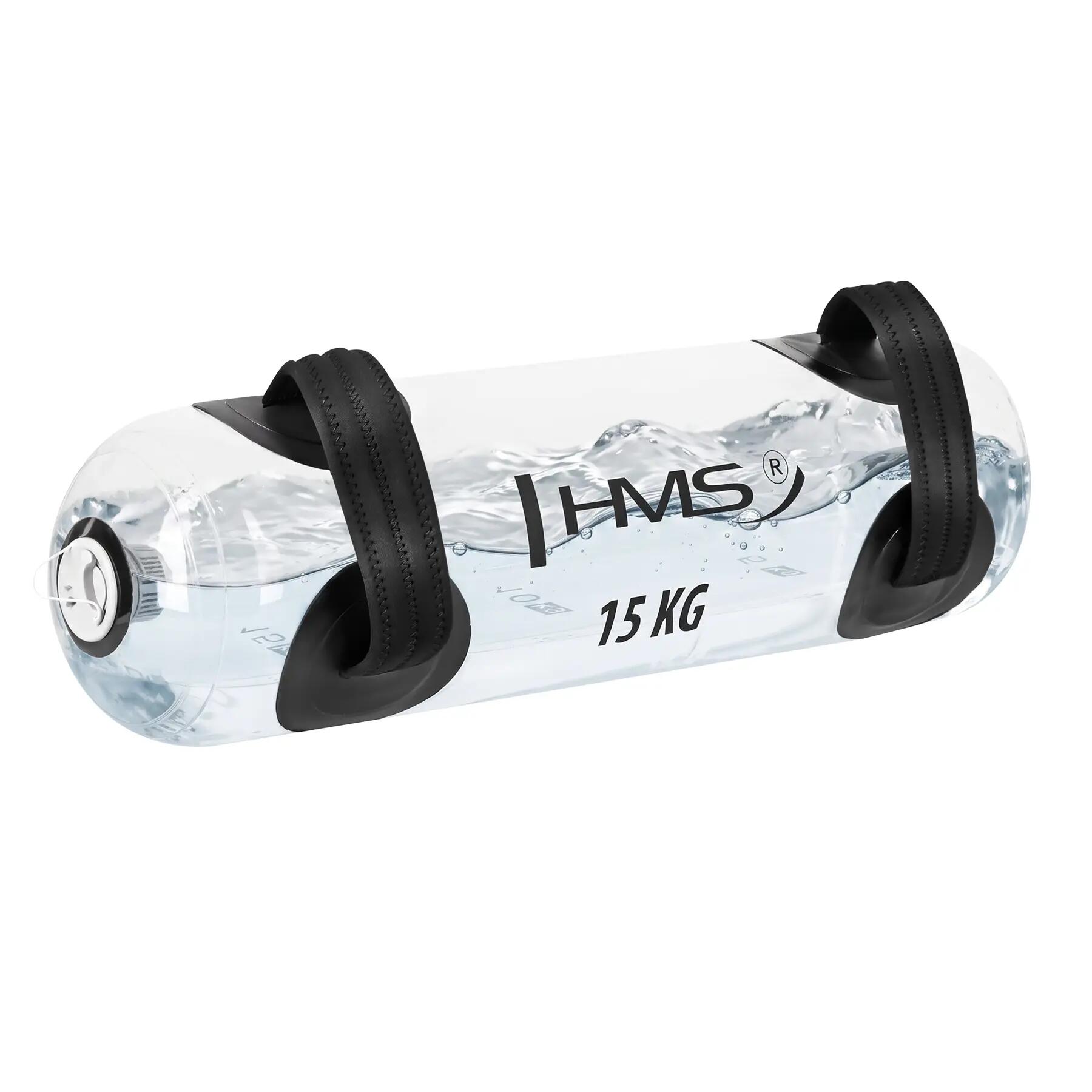 Trainingszak met water, 15 kg, met 2 handgrepen – HMS WAB15 Aqua Powerbag 2/9