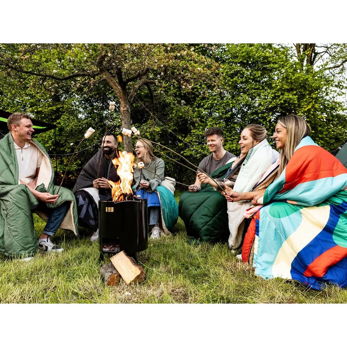 Campingdeken Liva - 4-in-1 outdoor deken - slaapzak - kussen - waterdicht 15/15