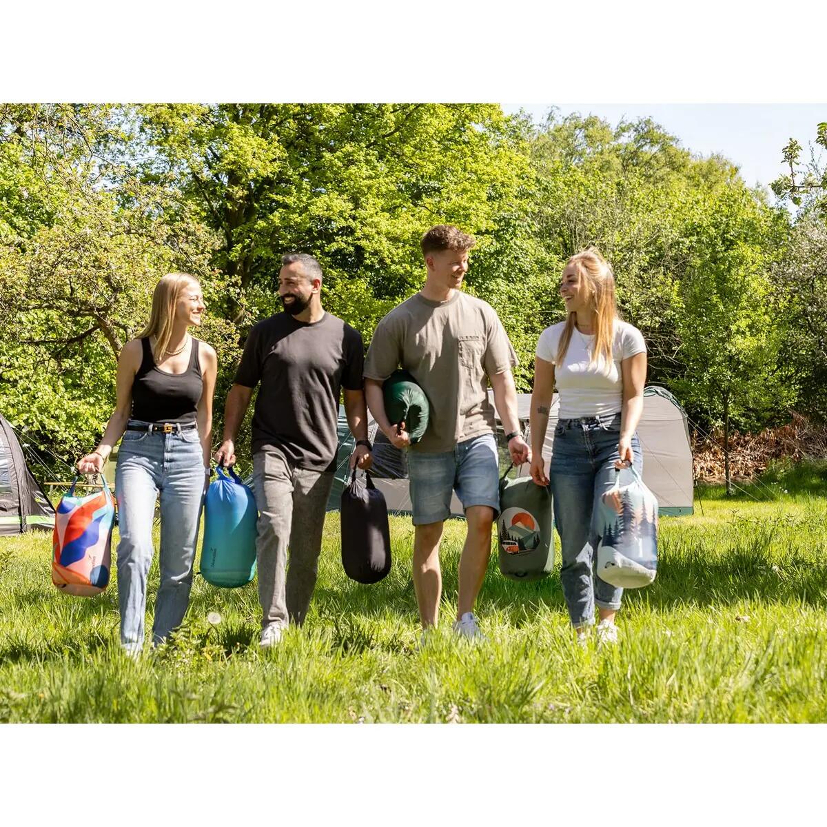 Campingdeken Liva - 4-in-1 outdoor deken - slaapzak - kussen - waterdicht 14/15