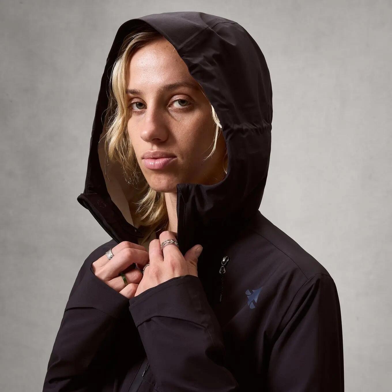 Chaqueta Endura AllTrack Rout Waterproof negra para mujer 6/7