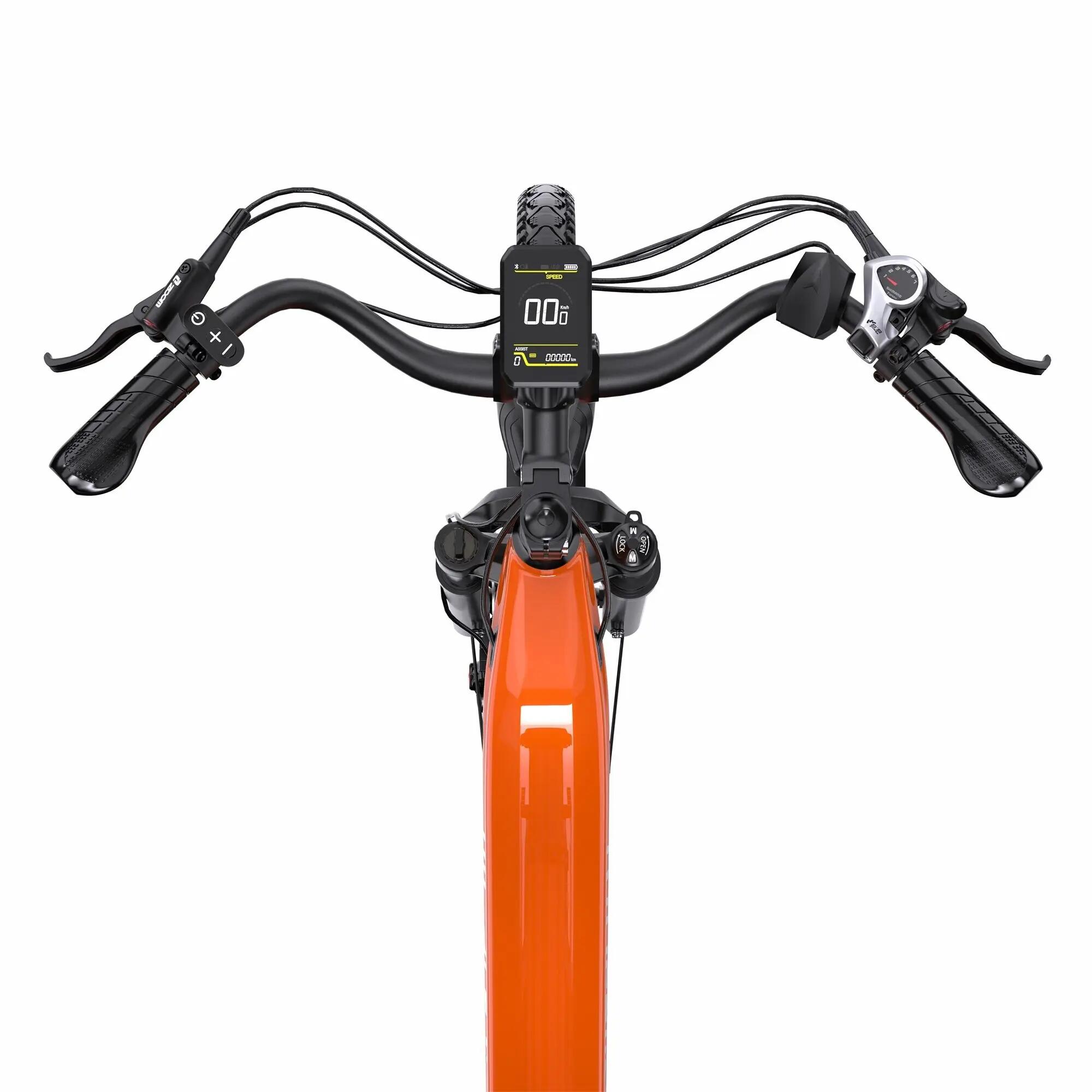 ONESPORT OT05 MAX Bici elettrica 250 W, batteria da 36 V 22,5 Ah, 7 velocità 8/12