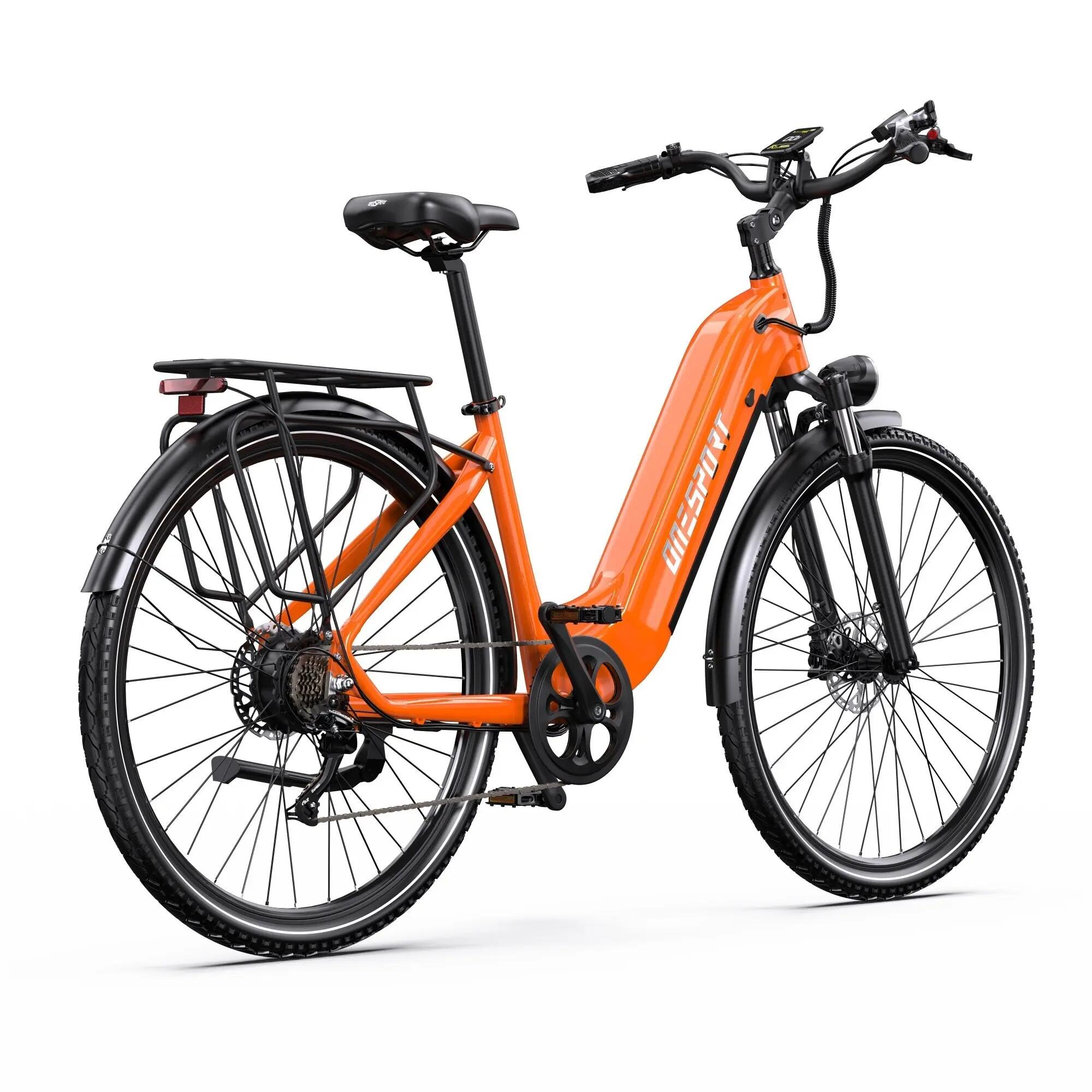 ONESPORT OT05 MAX Bici elettrica 250 W, batteria da 36 V 22,5 Ah, 7 velocità 5/12
