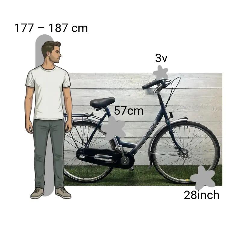 Bicicleta usada Gazelle Laguna 2/4