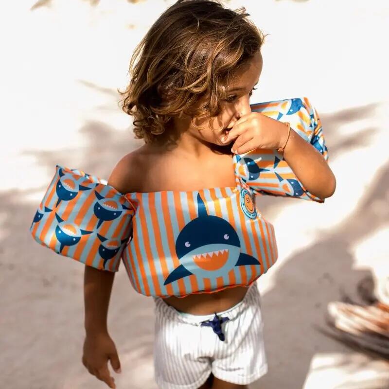 Swim Essentials zwemvest Shark Puddle Jumper 2-6 jaar drijfhulpmiddel 7/7
