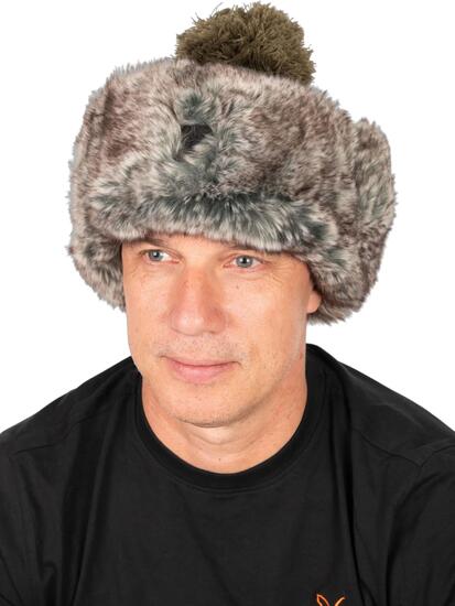 Chapeau de trappeur renard