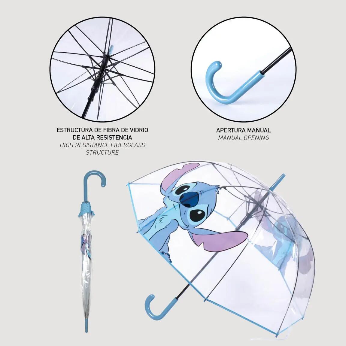 Guarda-Chuva Stitch Azul 5/7