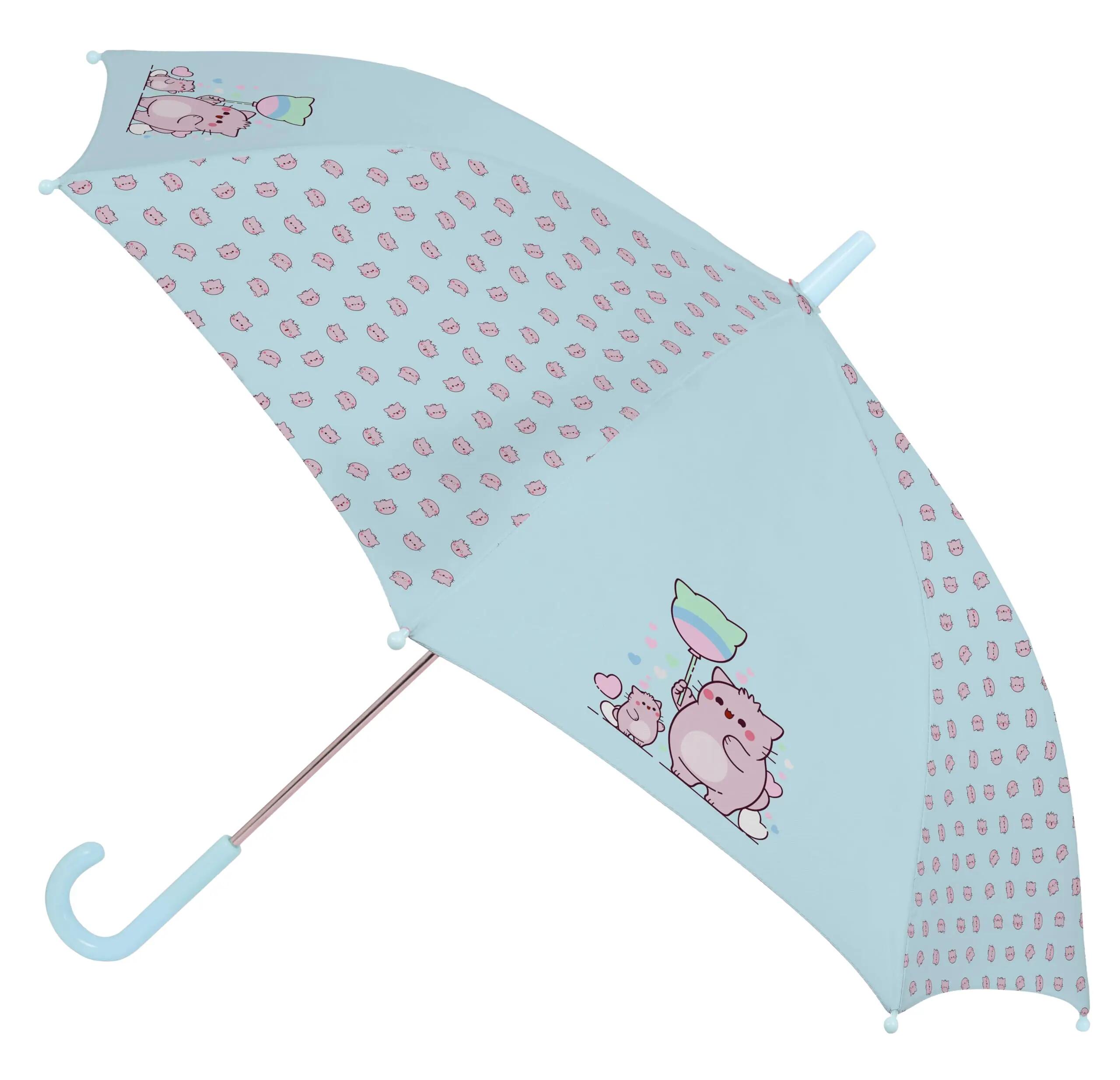 Paraguas Manual 8 Paneles 48 cm Material Poliéster PEMBE THE PINK CAT Multicolor 1/5