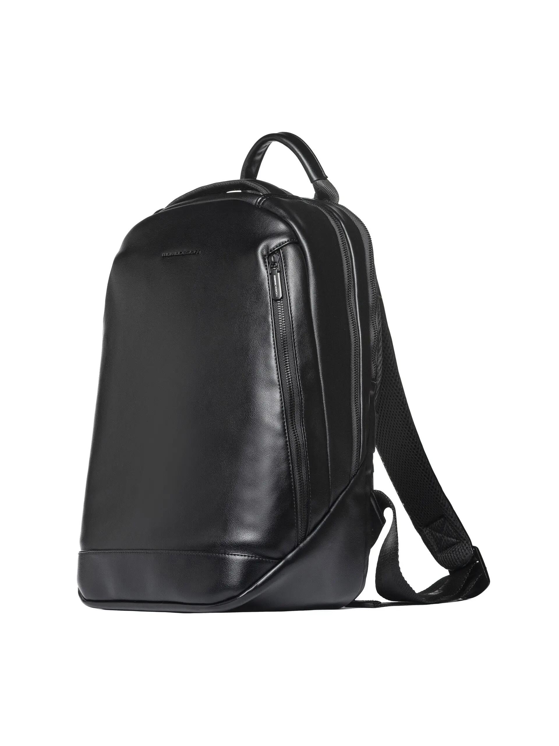 Sac à Dos Momo Design Noir Polyuréthane Fermeture Éclair - Casual Homme 2/3
