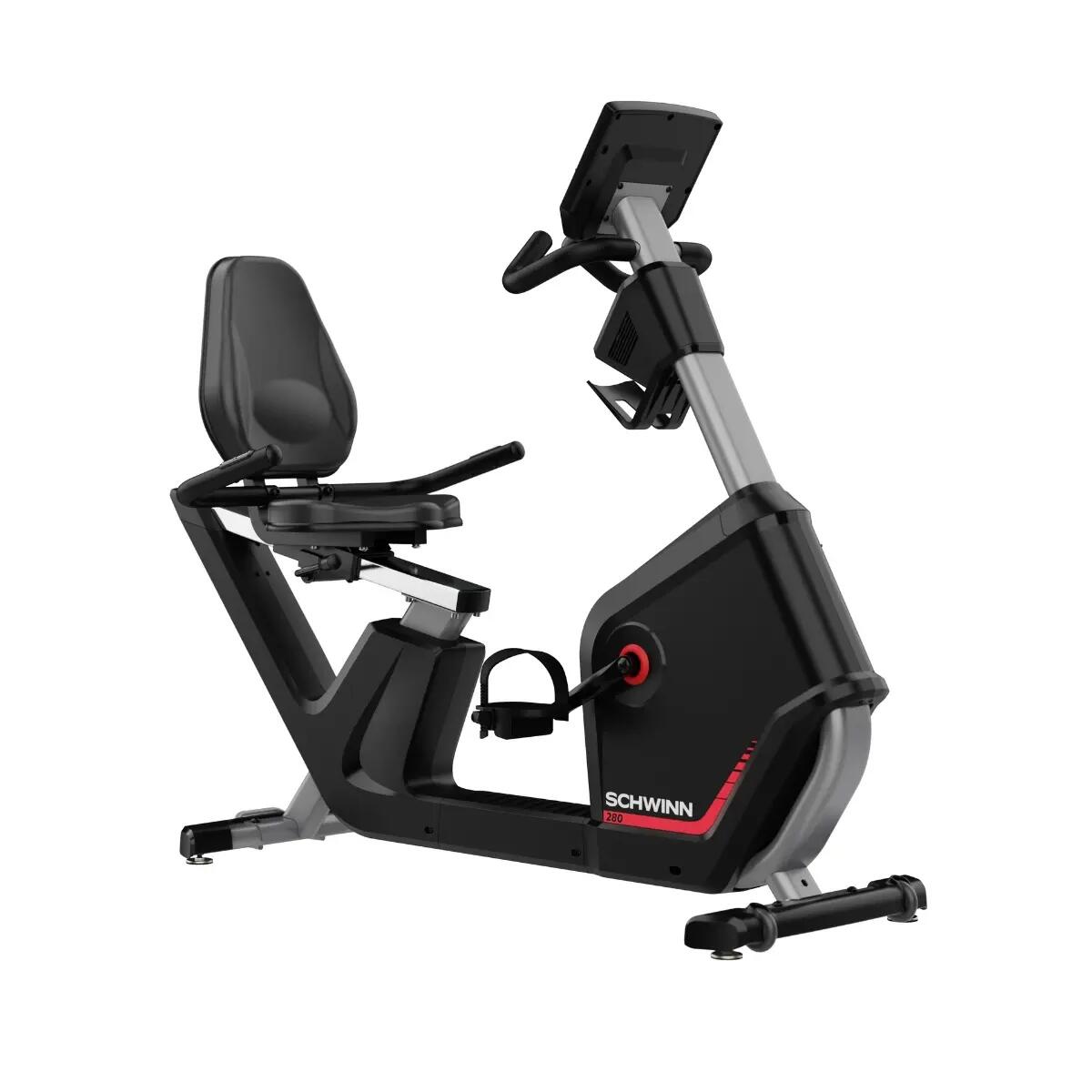 Bicicleta reclinada 280R magnética, 100 níveis, Bluetooth FTMS, Kinomap Zwift 2/8