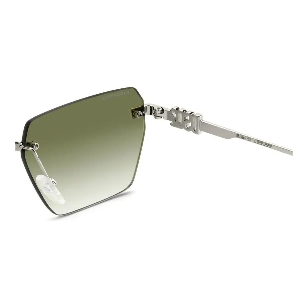 Zonnebril Dsquared2 D2 0102/S 010 9K van Metaal Heren 58 mm 5/5