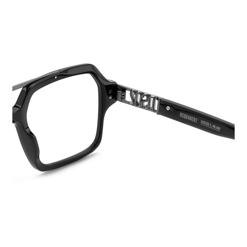 Okulary Korekcyjne Dsquared2 D2 0174 807 z Acetat Męskie 55 mm 5/5
