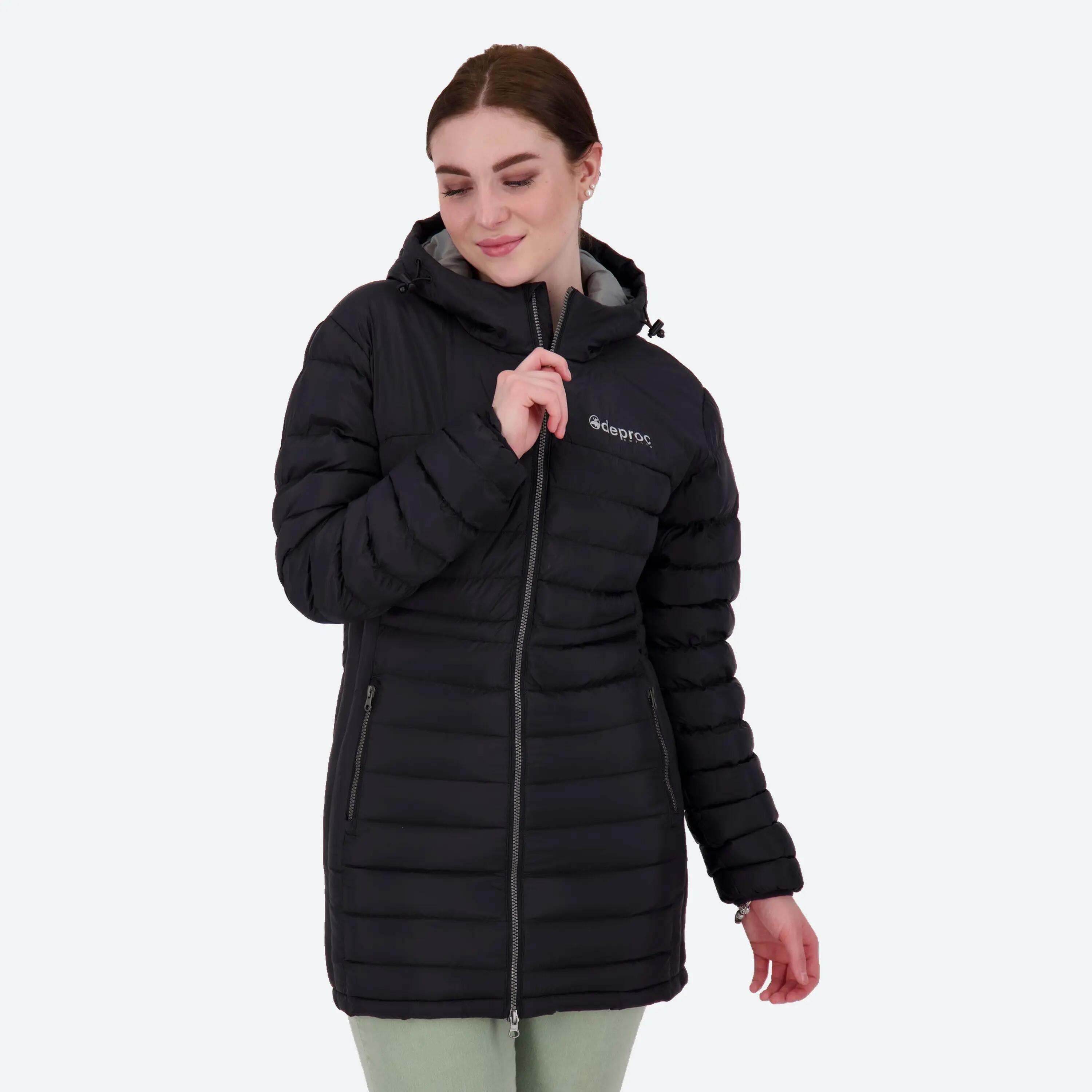 Manteau matelassé femme GILMOUR II LONG - déperlant, chaud 3/5