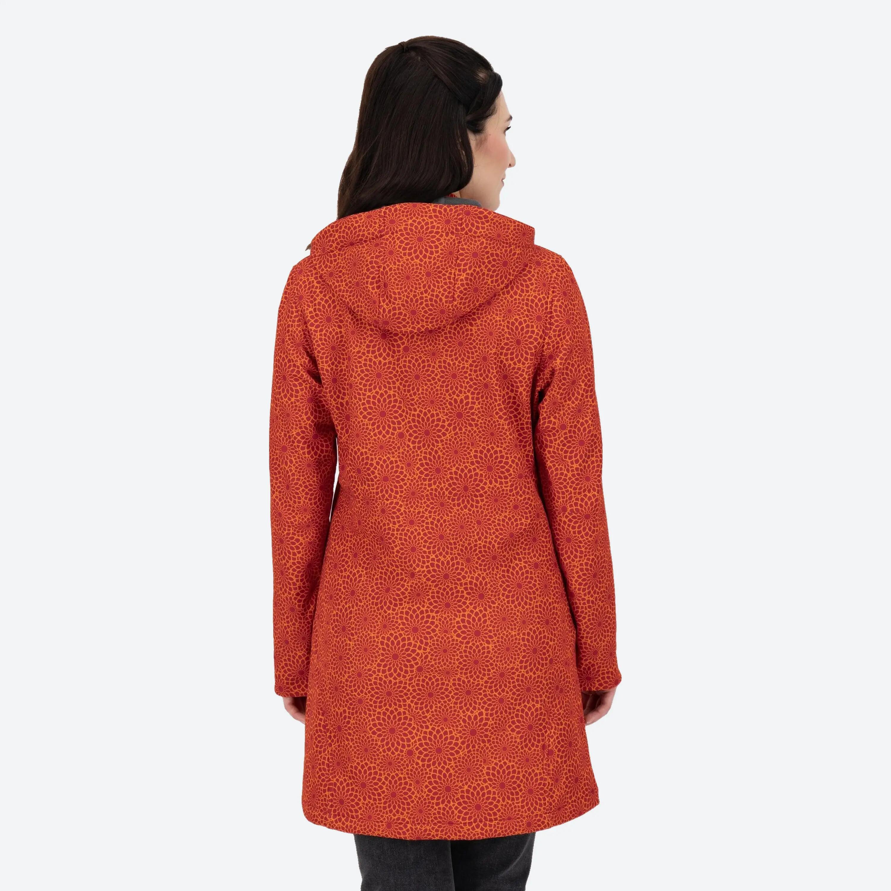 Femme - Randonnée - Veste mi-saison coupe-vent et imperméable - SHELBY 3/4