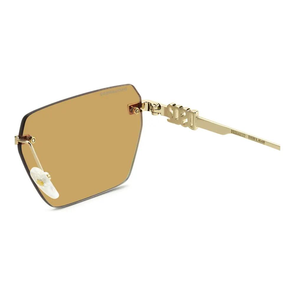 Zonnebril Dsquared2 D2 0102/S J5G HO van Metaal Heren 58 mm 5/5