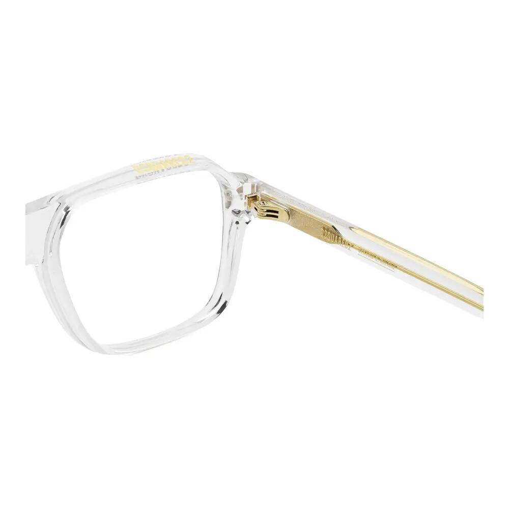 Occhiali da Vista Dsquared2 D2 0203 900 in Acetato Uomo 57 mm 4/4