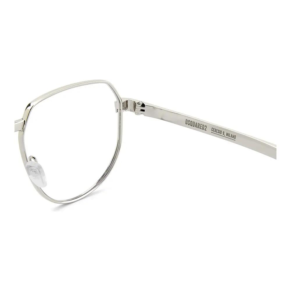 Occhiali da Vista Dsquared2 D2 0194 010 in Metallo Uomo 58 mm 4/4