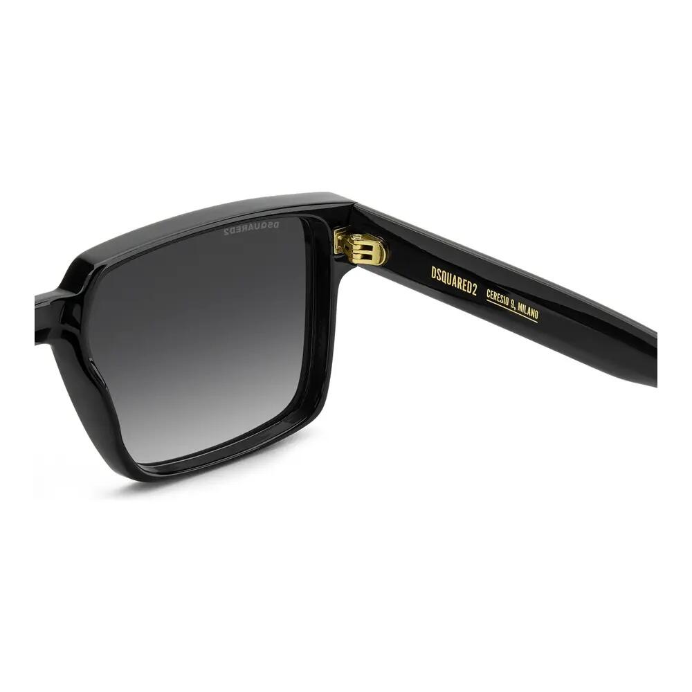 Okulary Przeciwsłoneczne Dsquared2 D2 0202/G/S 807 9O z TR90 Męskie 58 mm 5/5