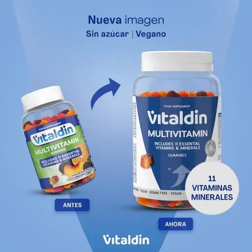 Gominolas de Multivitaminas sin Azúcar para adultos 4/12