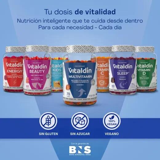 Gominolas de Multivitaminas sin Azúcar para adultos 11/12
