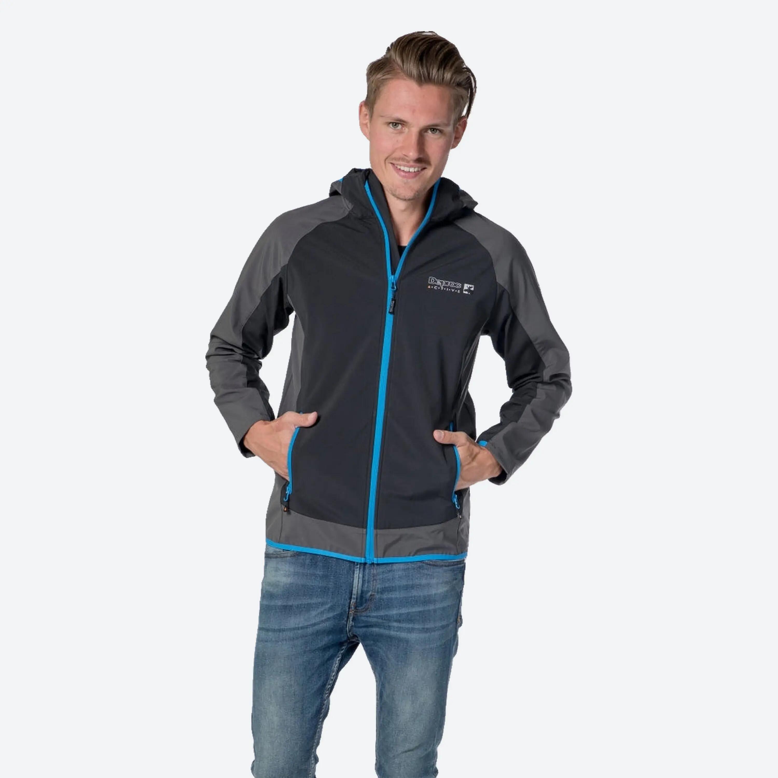 Herren - Naturwandern - Softshelljacke - CAVELL - indigoblau 4/4