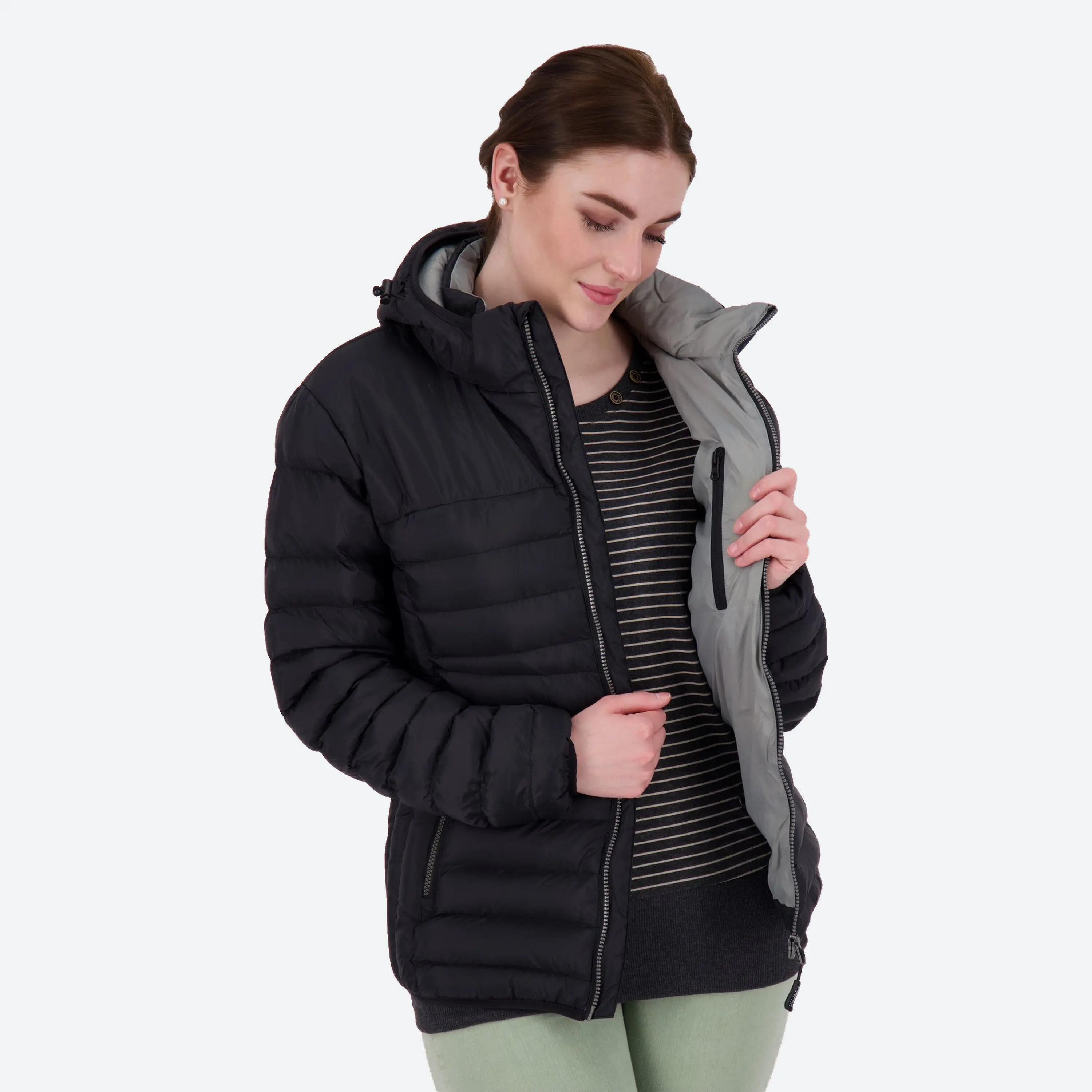 Femme Doudoune matelassée GILMOUR II - déperlante - gris asphalte 5/5