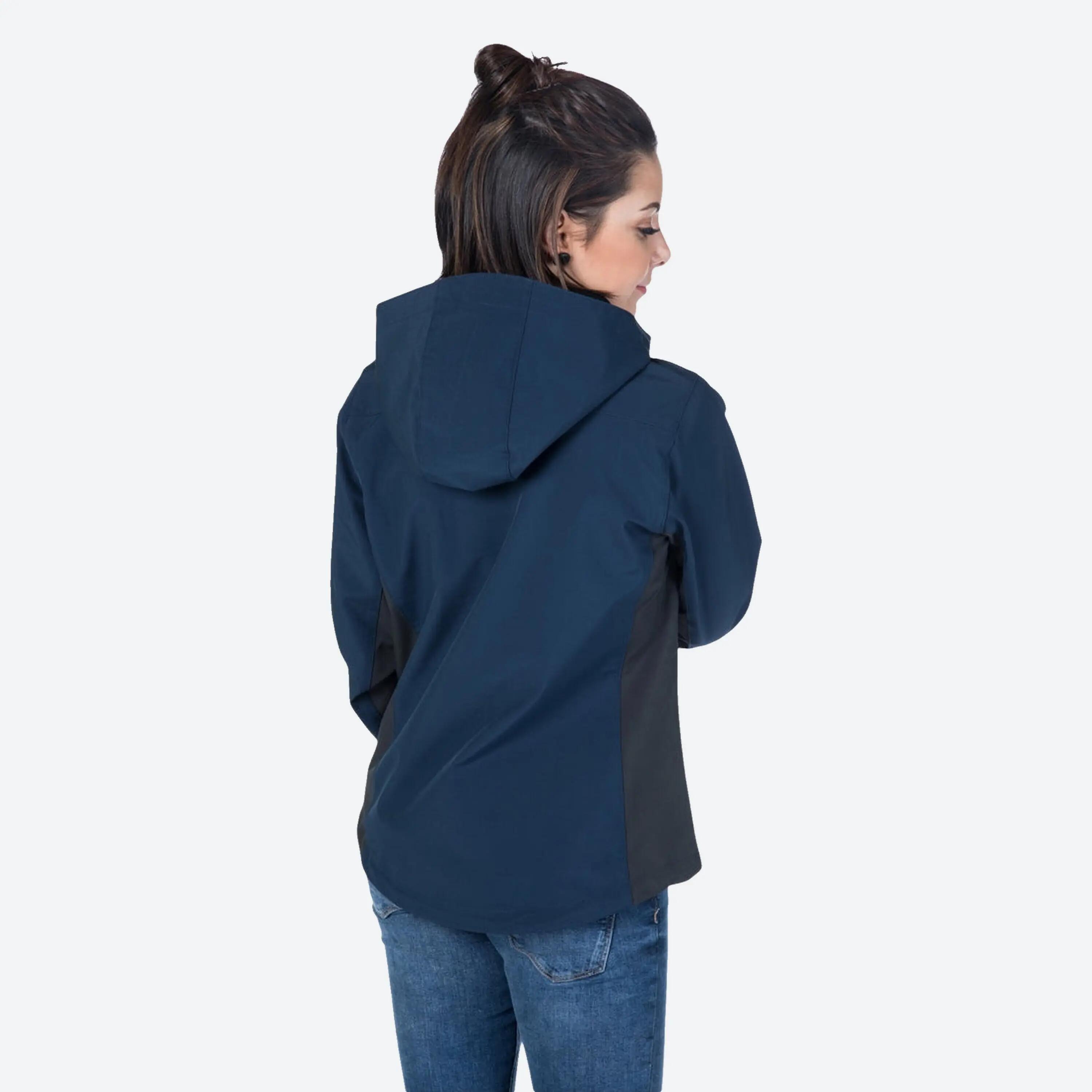 Damen - Wandern Softshell - winddicht, Microfleece 3/4