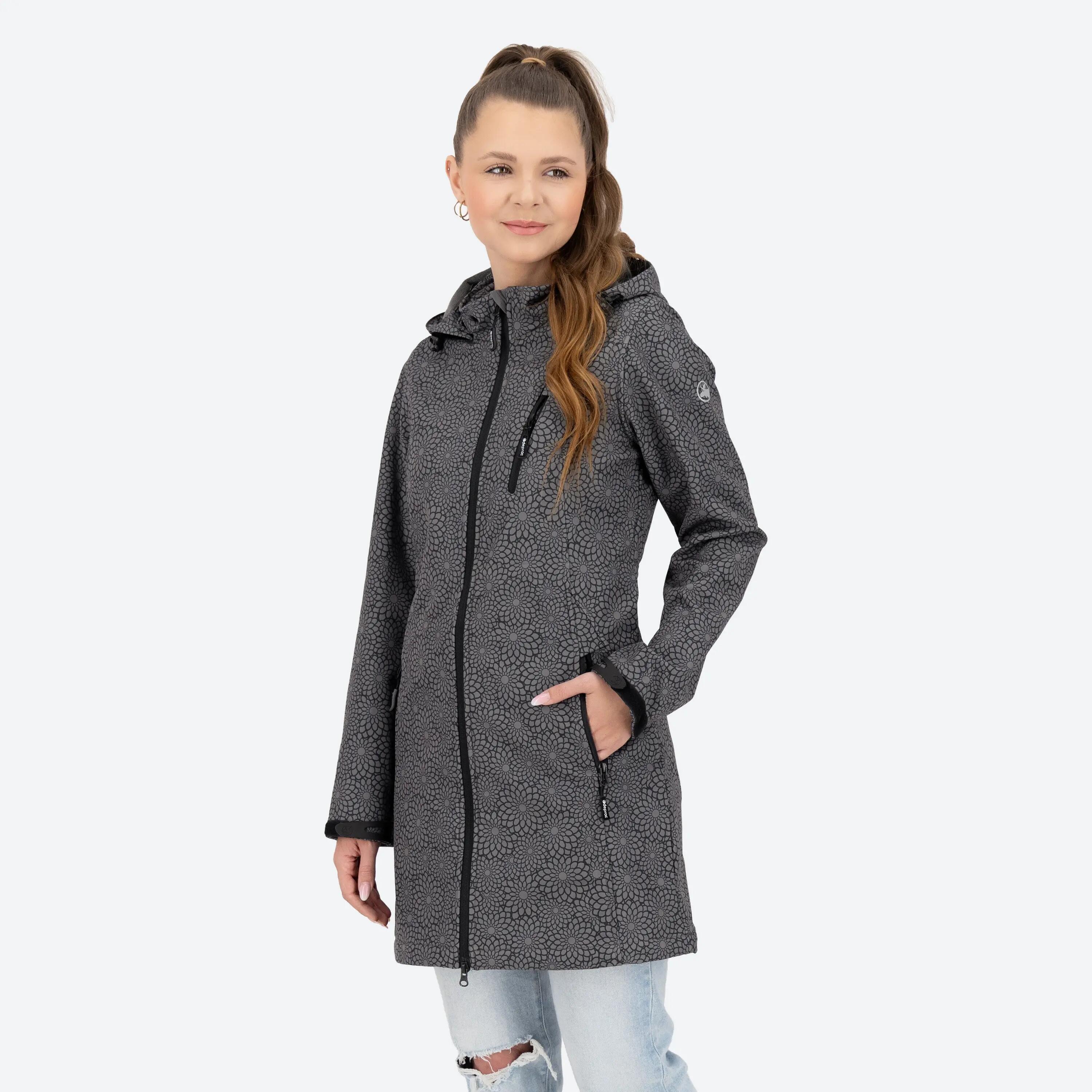 Damen - Wandern - Übergangsjacke wind- und wasserfest - SHELBY 4/4
