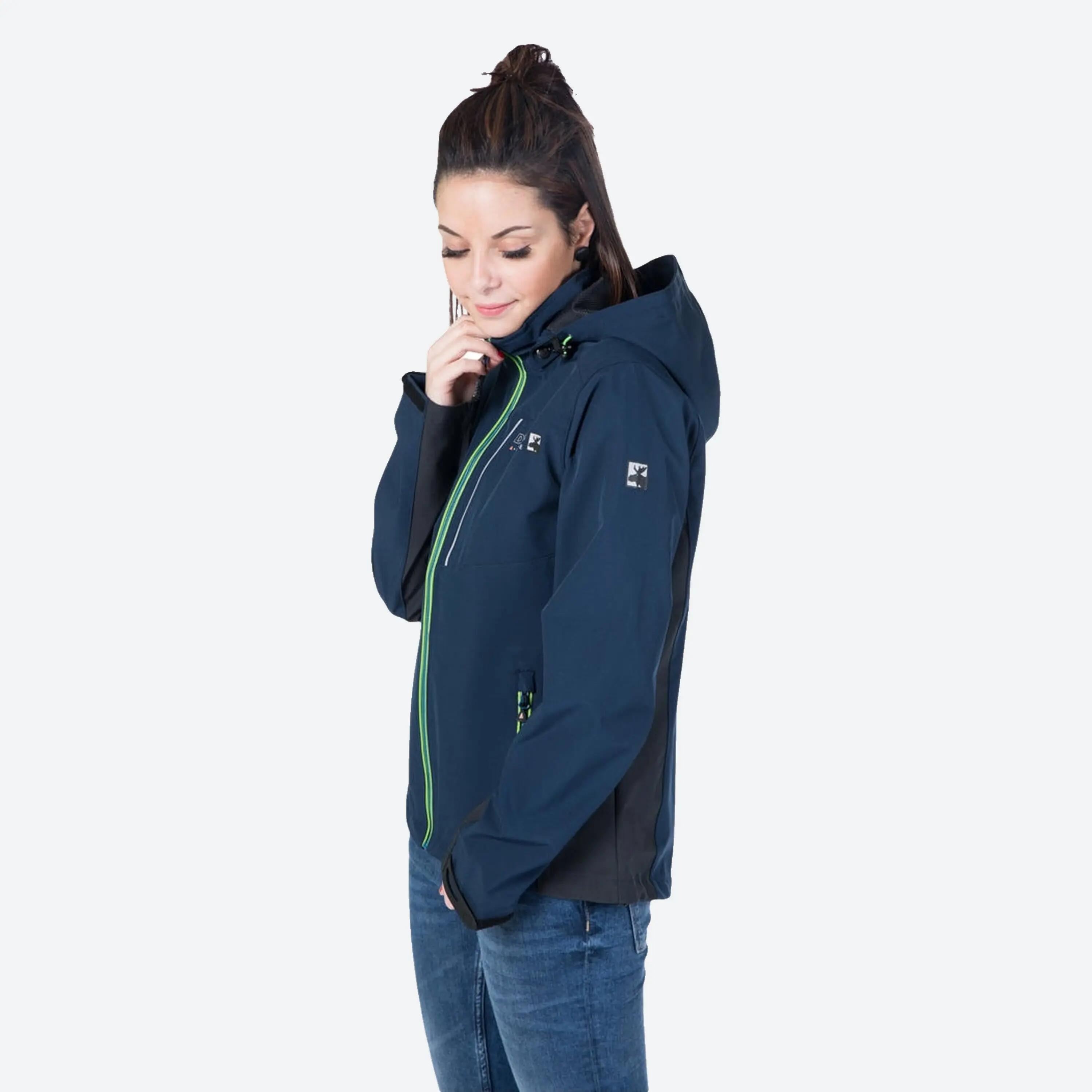 Damen - Wandern Softshell - winddicht, Microfleece 2/4