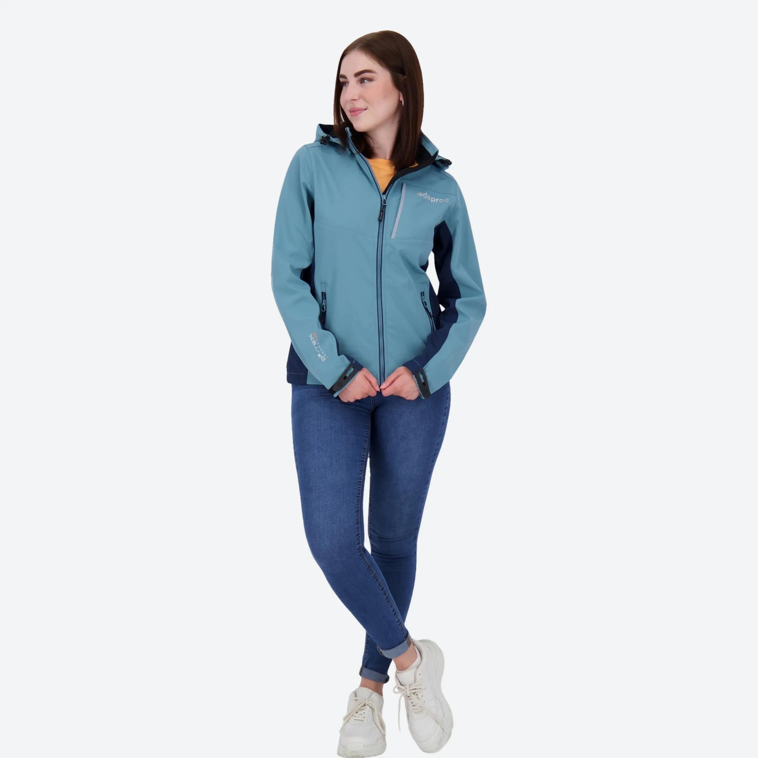 Femme - Randonnée Softshell - coupe-vent, micropolaire 4/8