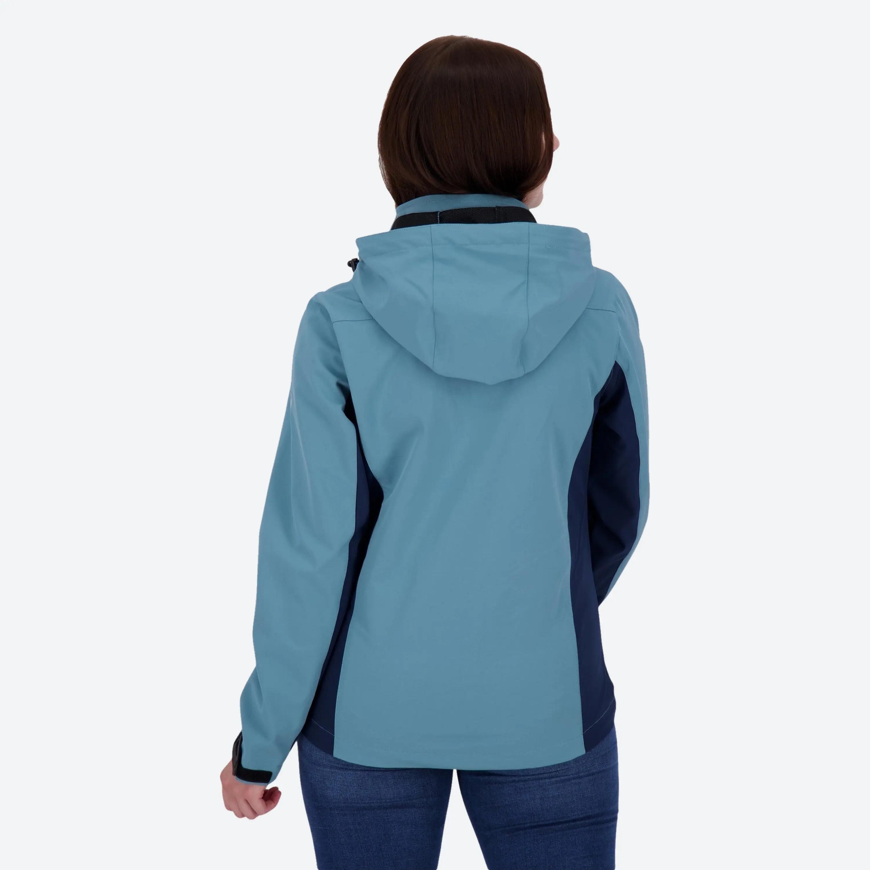 Femme - Randonnée Softshell - coupe-vent, micropolaire 3/8