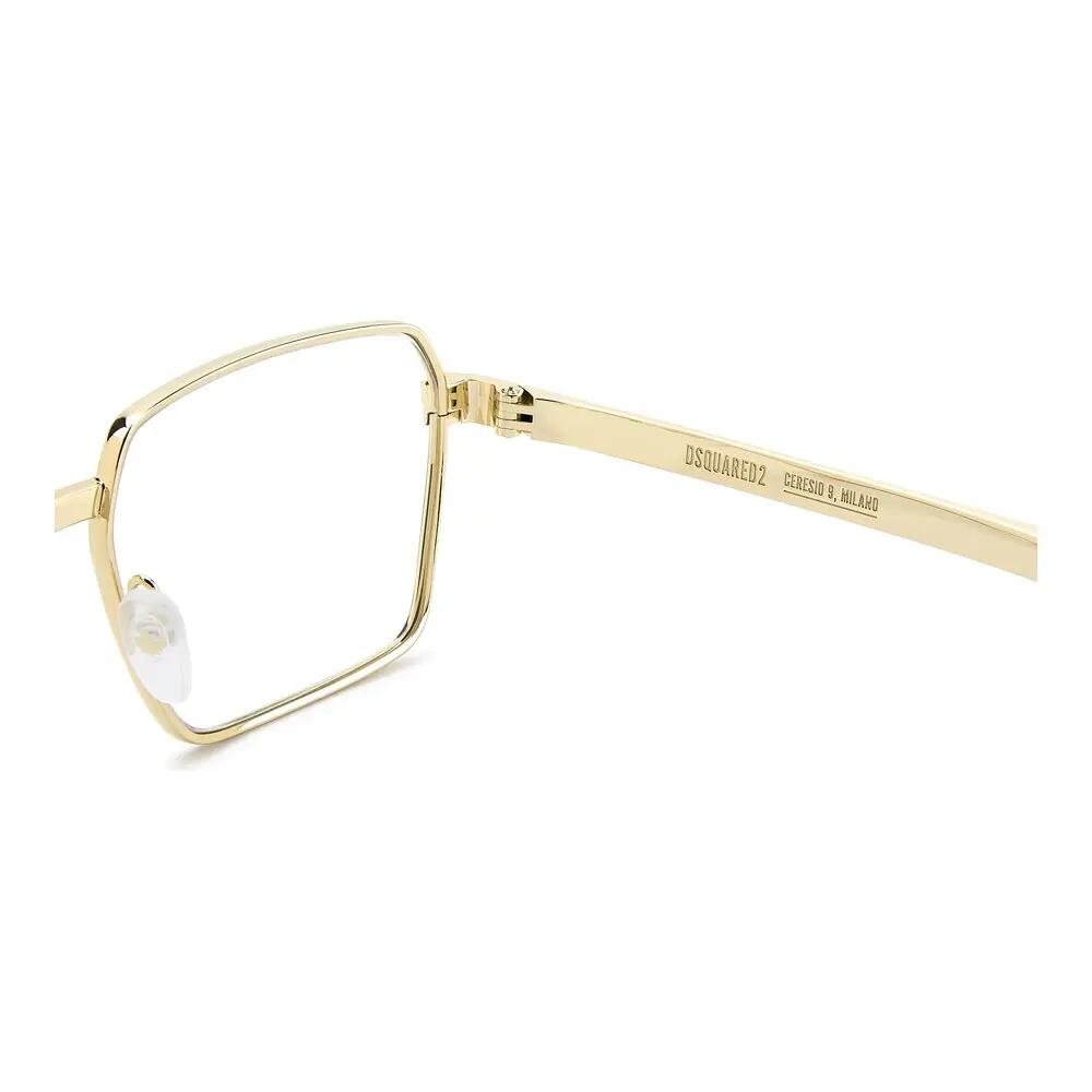 Okulary Korekcyjne Dsquared2 D2 0193 J5G z Metal Męskie 54 mm 4/4