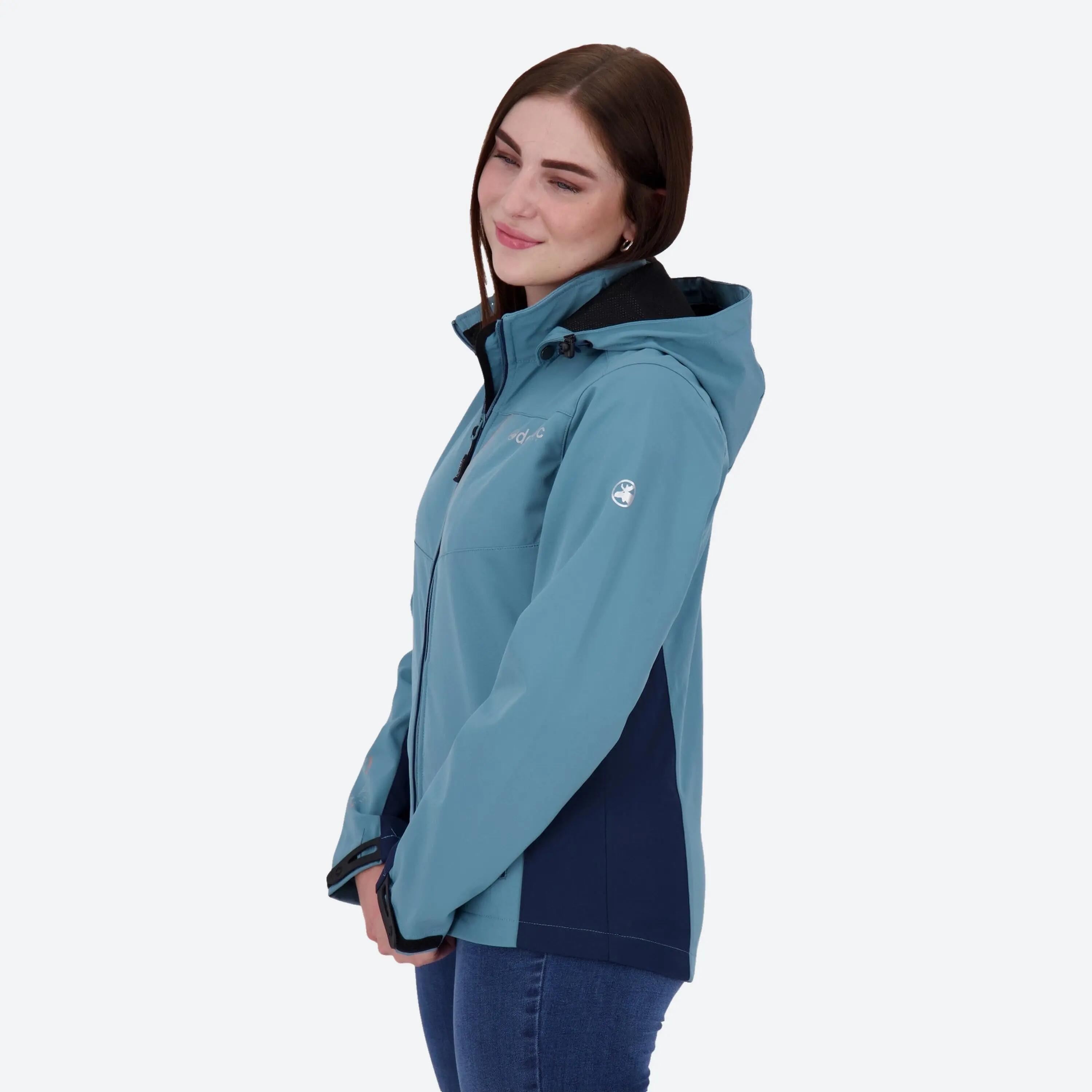 Femme - Randonnée Softshell - coupe-vent, micropolaire 2/8